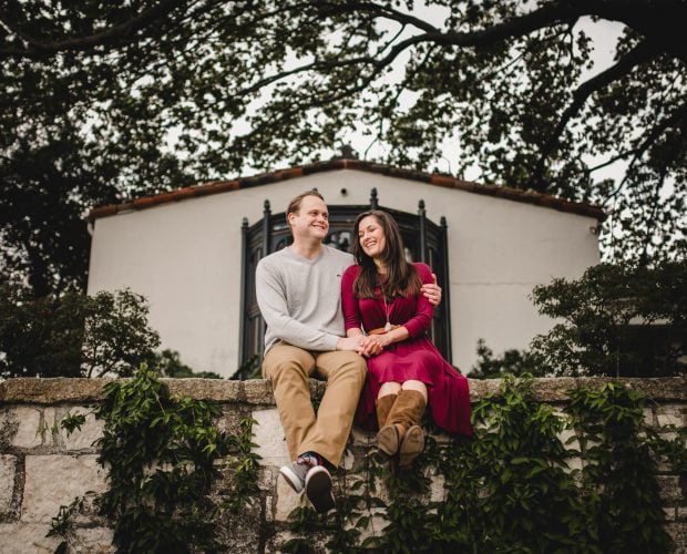 Dallas Texas Arboretum Engagement Photography 001 1
