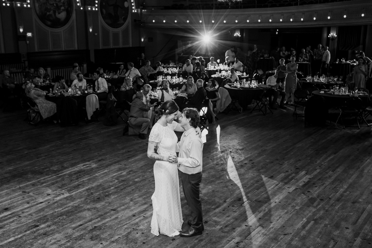 McMenamins Crystal Ballroom Wedding Photography