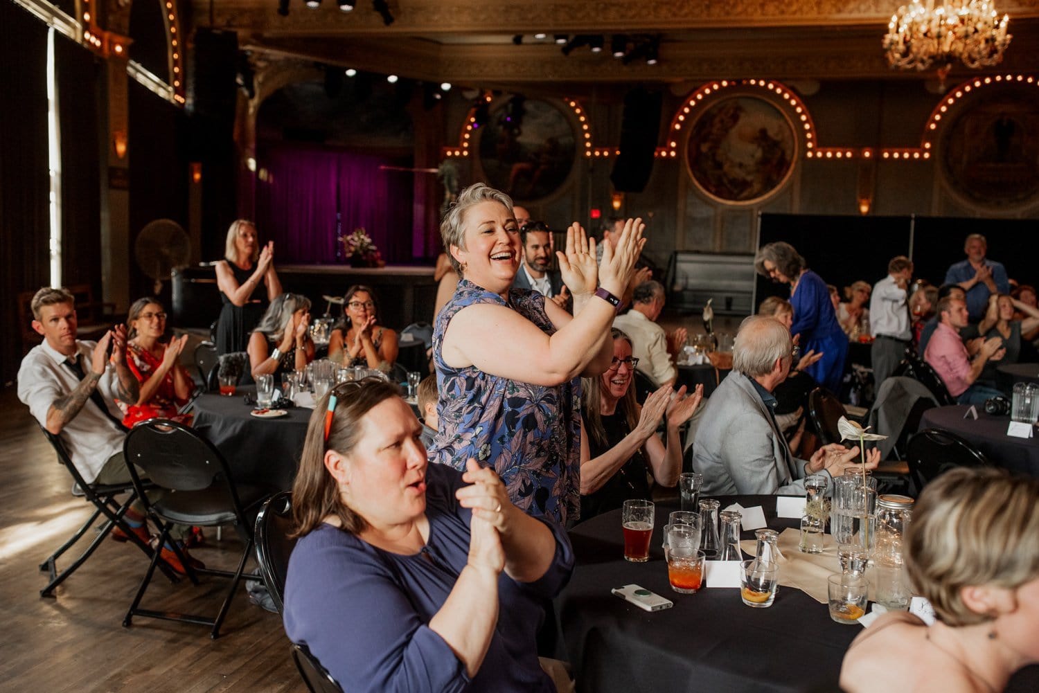McMenamins Crystal Ballroom Wedding Photography
