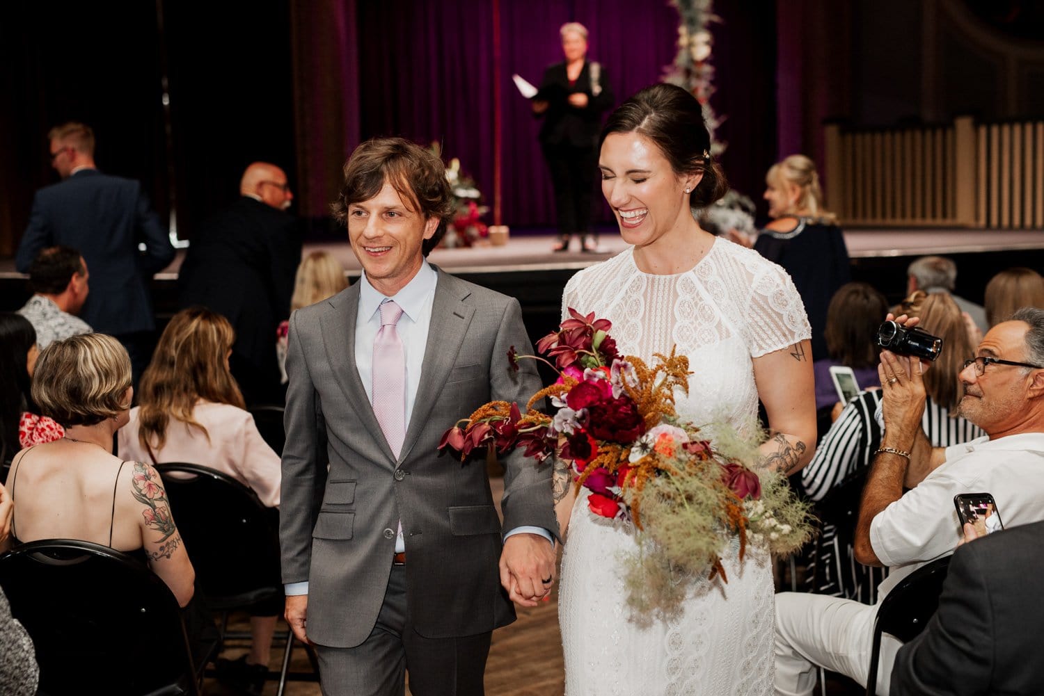 McMenamins Crystal Ballroom Wedding Photography