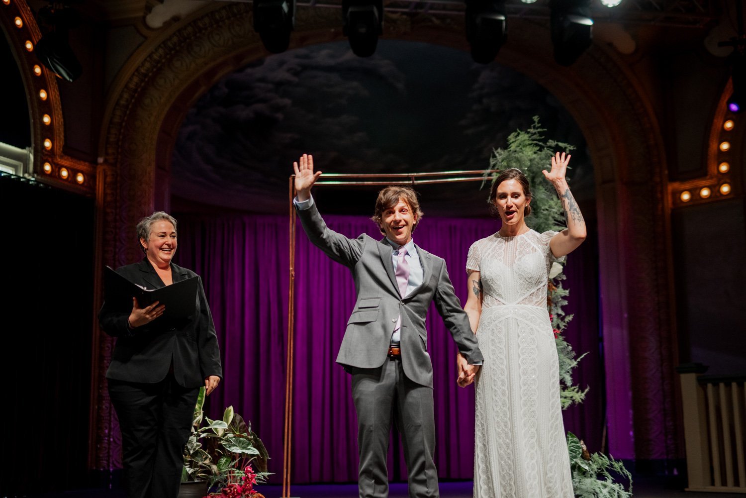 McMenamins Crystal Ballroom Wedding Photography