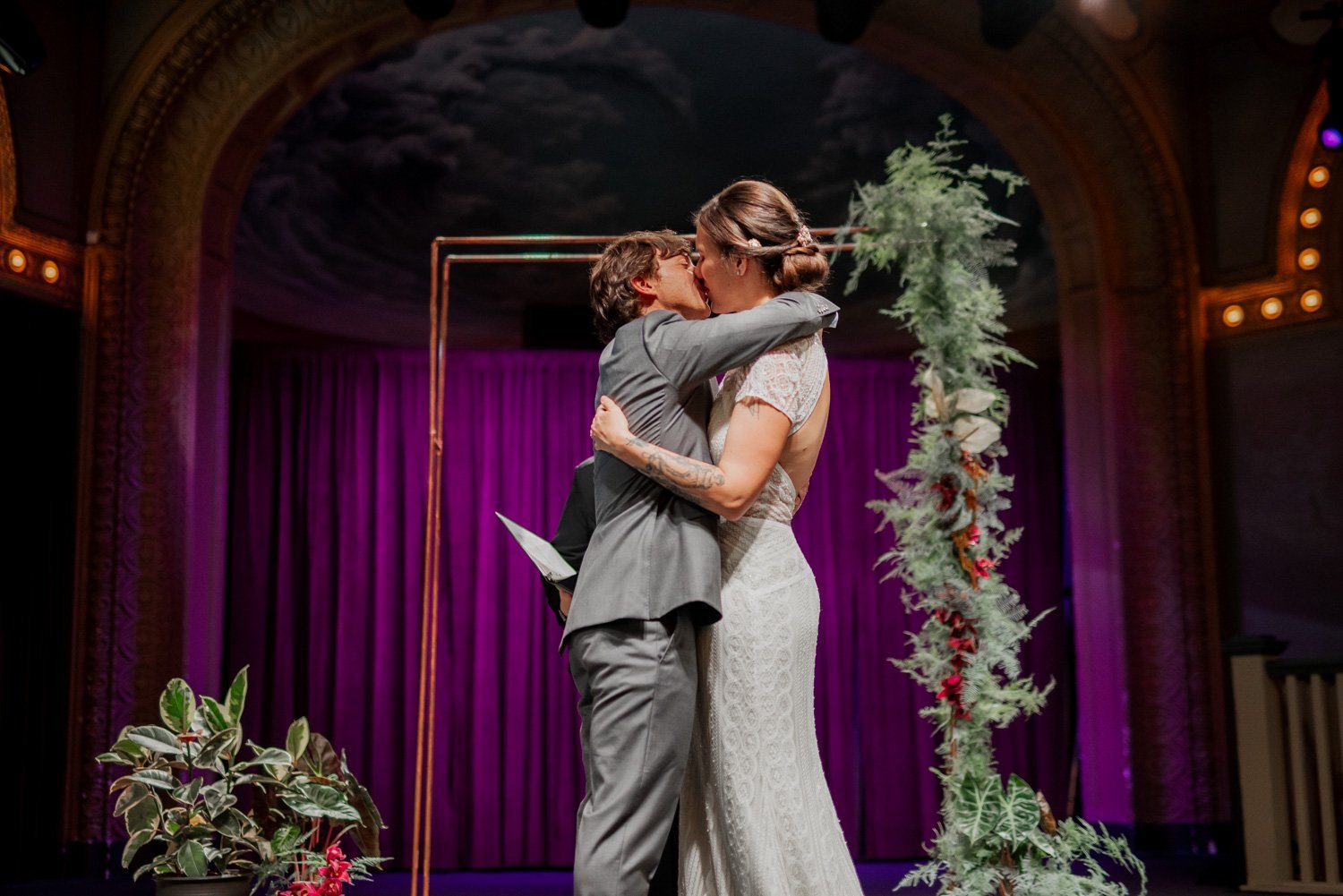 McMenamins Crystal Ballroom Wedding Photography