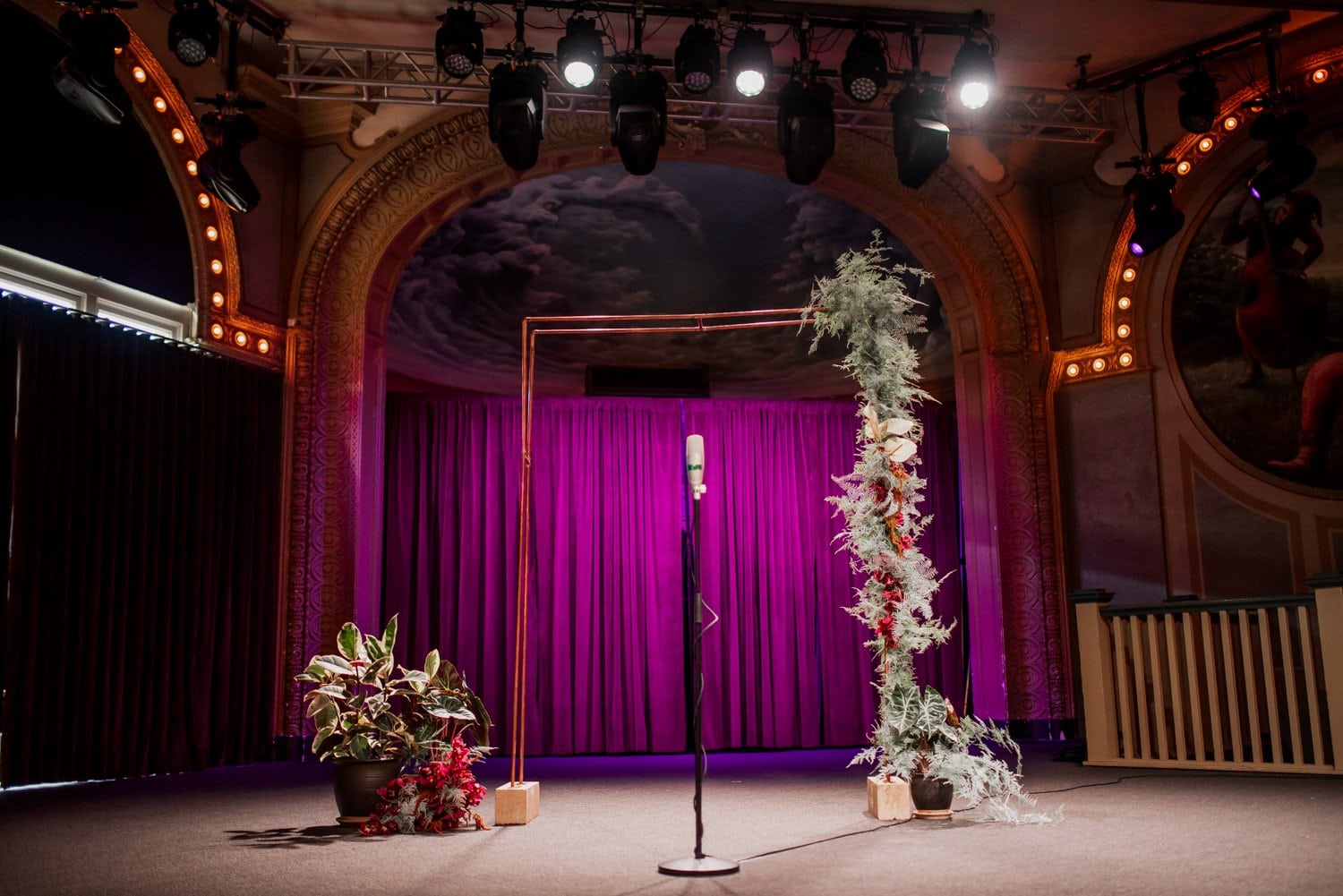 McMenamins Crystal Ballroom Wedding Photography
