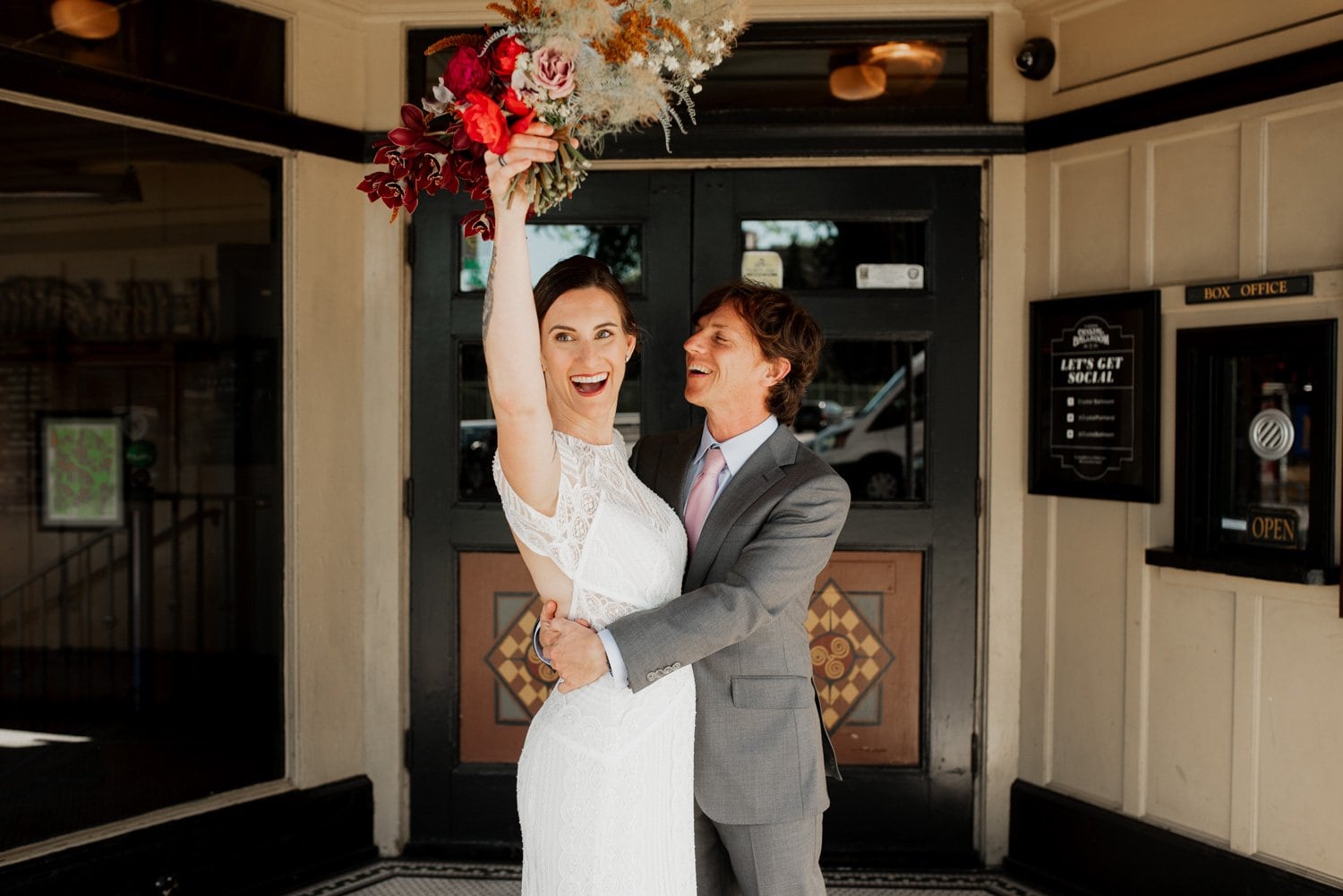 McMenamins Crystal Ballroom Wedding Photography