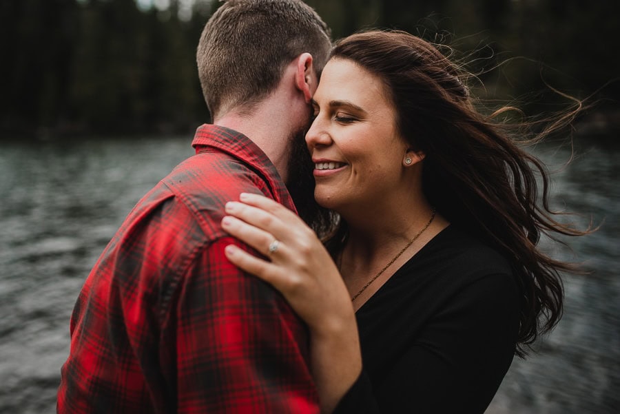 couple session with Portland engagement photographer