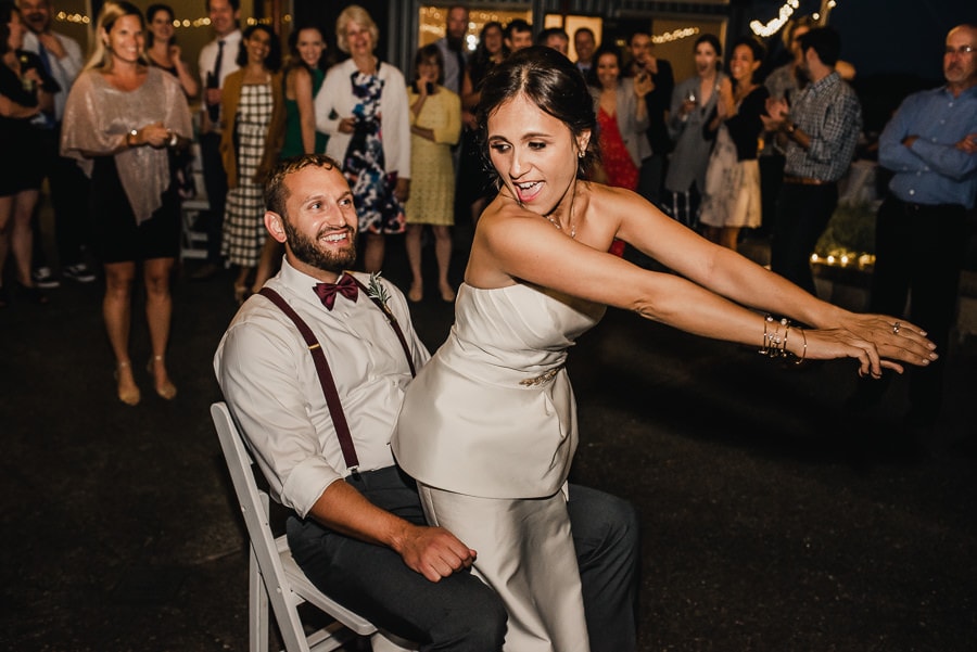 wedding couple dancing Portland 