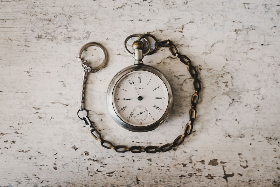 Wedding Timeline Clock Portland Oregon