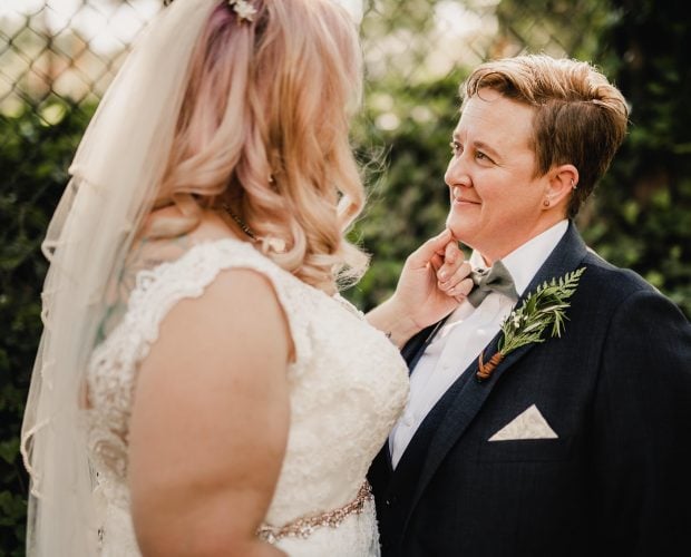 Portland Lesbian Wedding Photographer 001