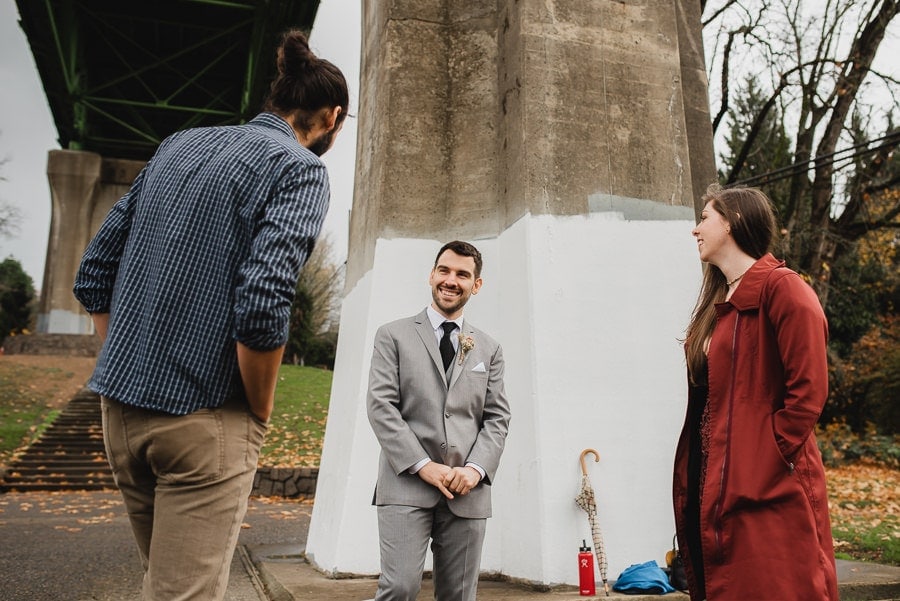 Cathedral Park Forest Park Elopement Photography 005