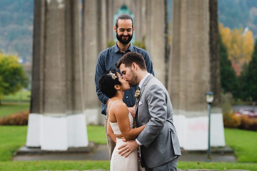 Cathedral Park Forest Park Elopement Photography 023