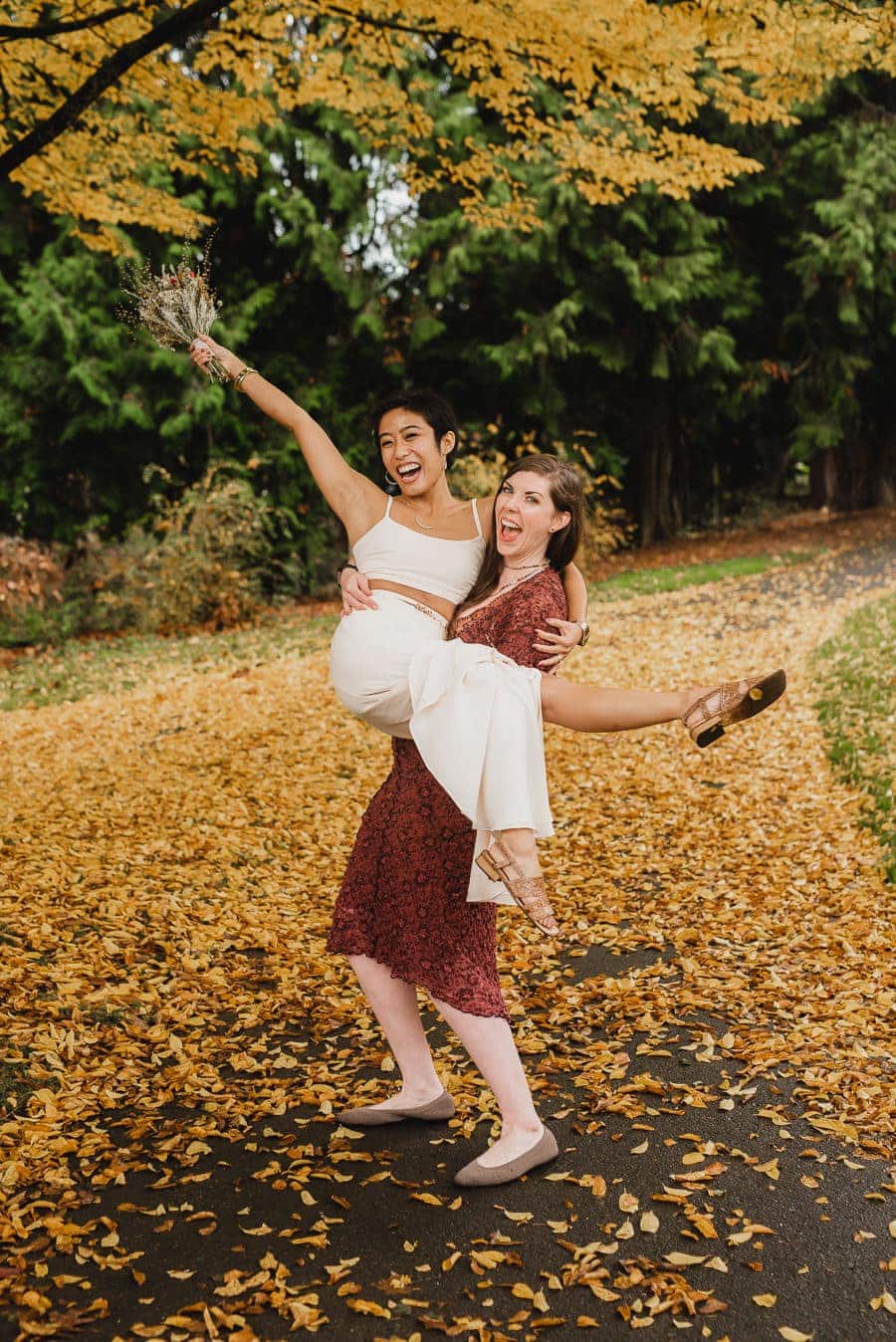 Cathedral Park Forest Park Elopement Photography 031