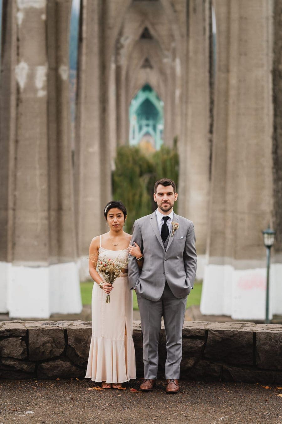 Cathedral Park Forest Park Elopement Photography 038
