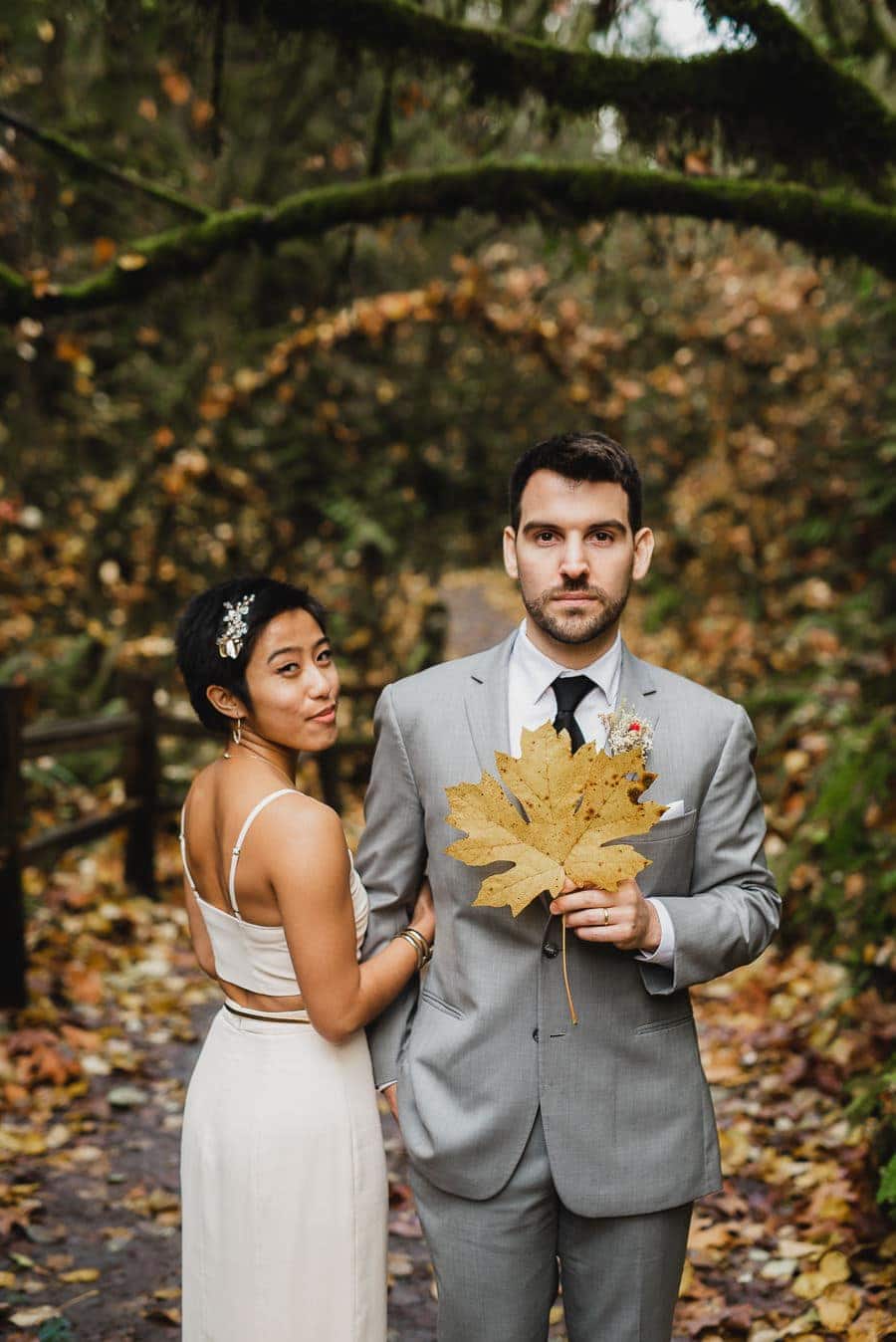 Cathedral Park Forest Park Elopement Photography 058
