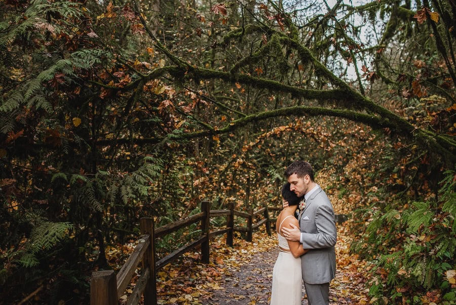 Cathedral Park Forest Park Elopement Photography 063