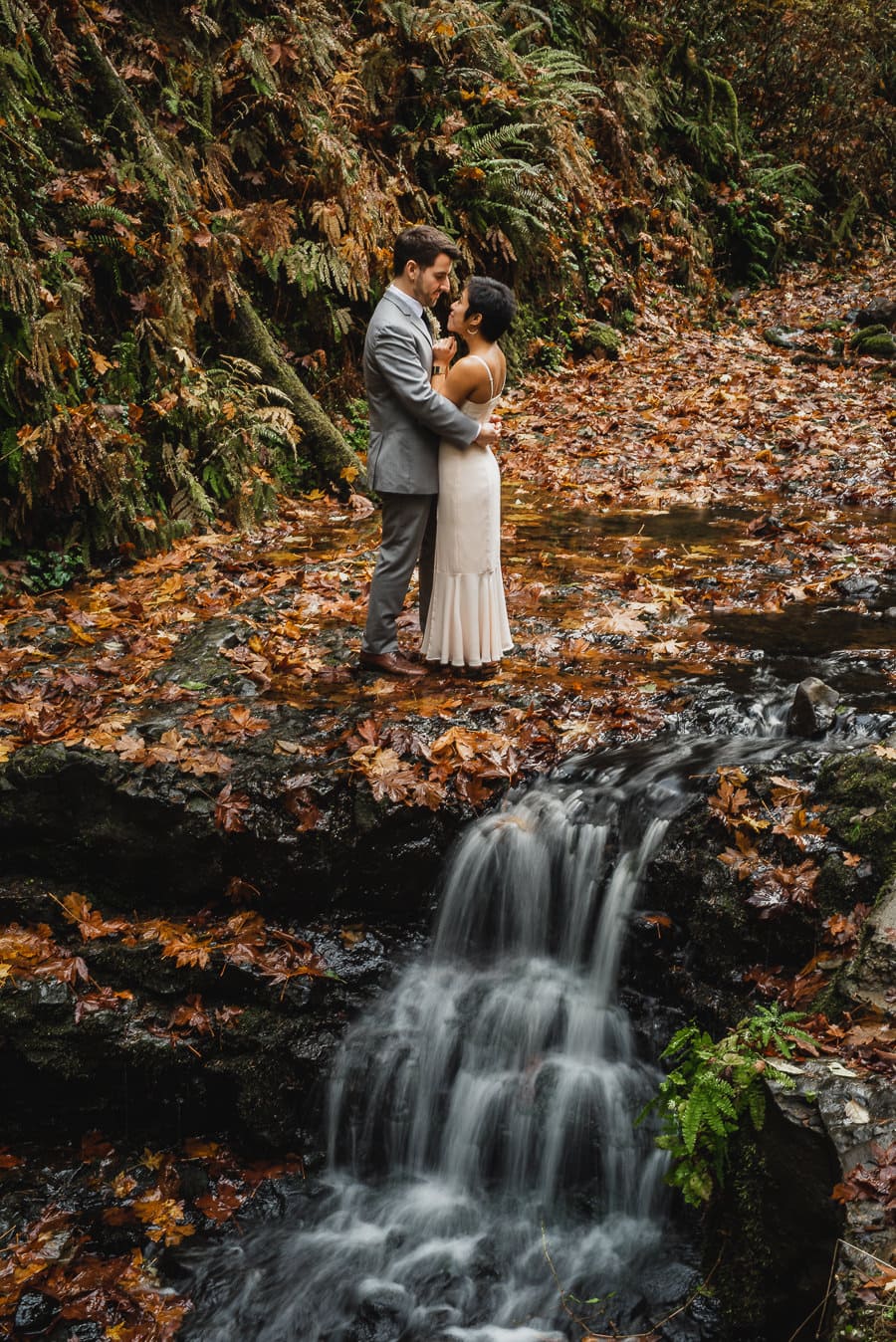 Cathedral Park Forest Park Elopement Photography 064