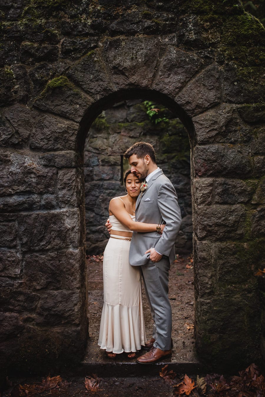 Cathedral Park Forest Park Elopement Photography 067