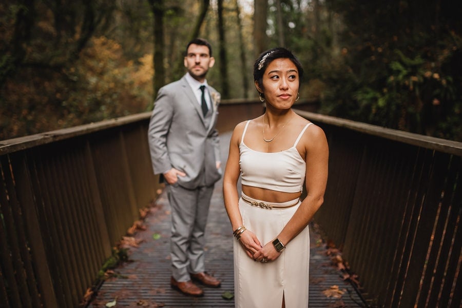 Cathedral Park Forest Park Elopement Photography 073