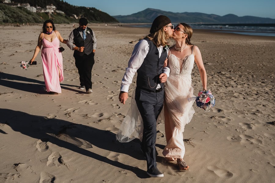 Tunnel Beach Oregon Coast Elopement Photography 035