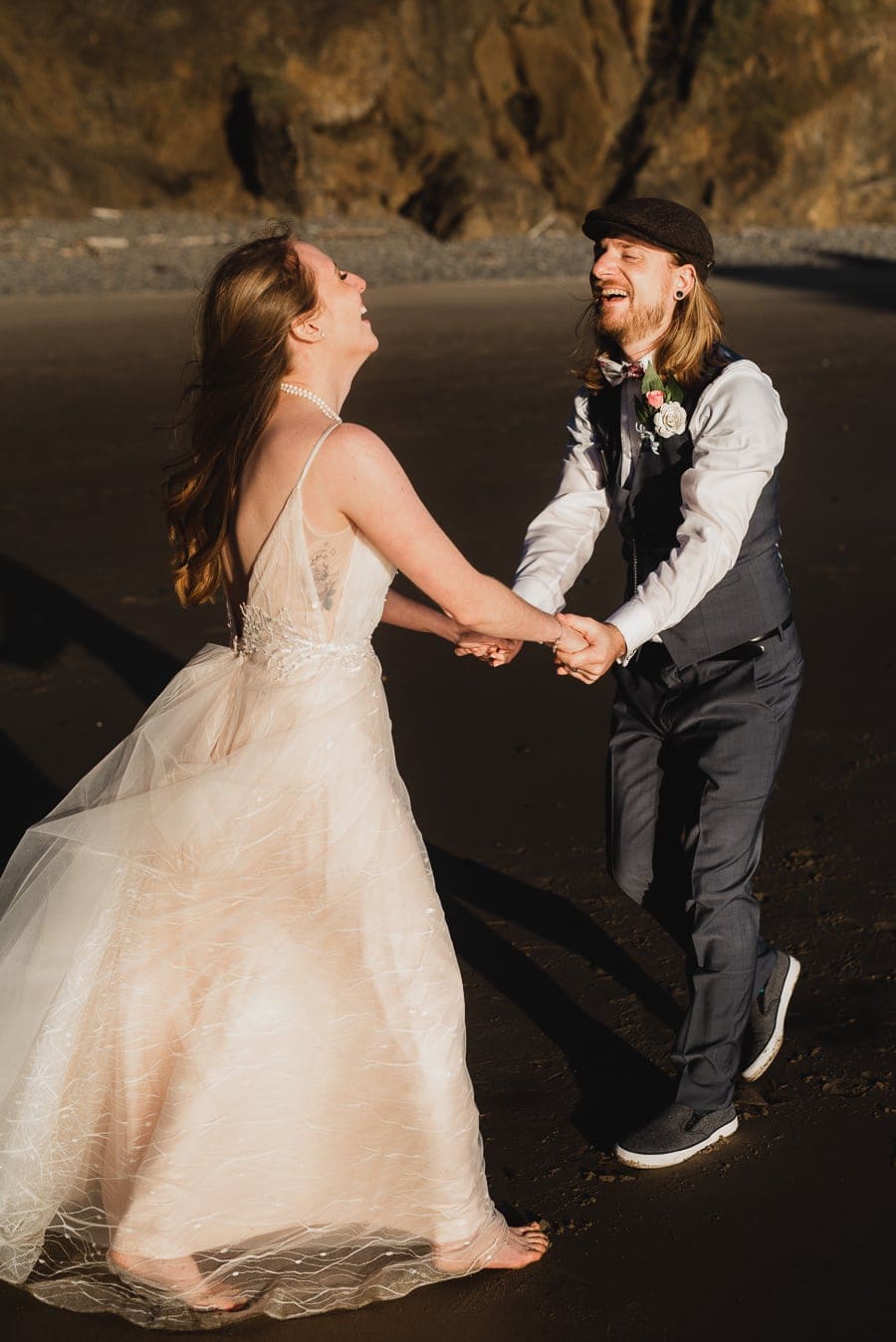 Tunnel Beach Oregon Coast Elopement Photography 064