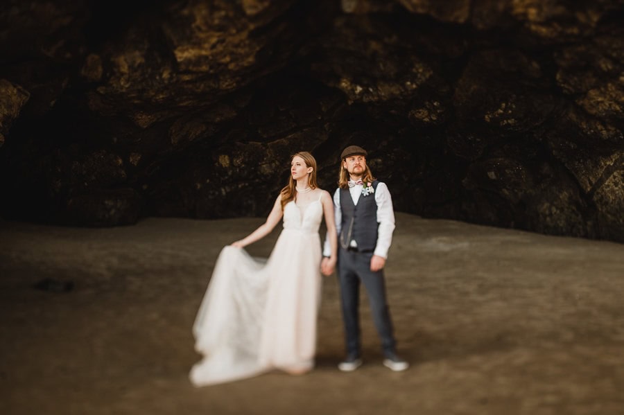 Tunnel Beach Oregon Coast Elopement Photography 072