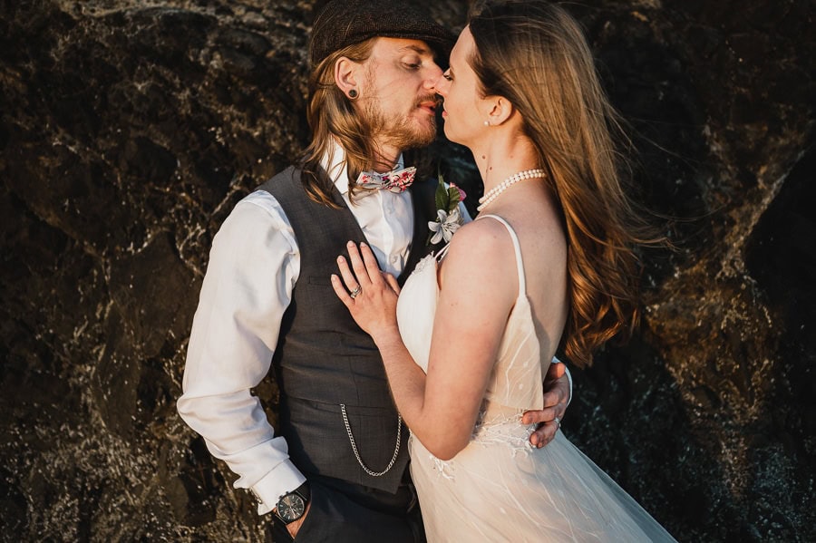 Tunnel Beach Oregon Coast Elopement Photography 080