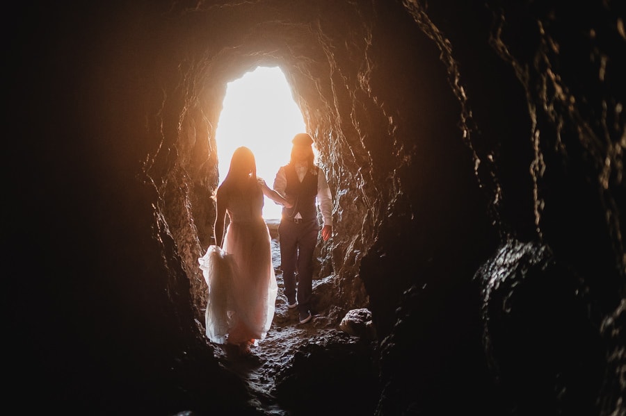 Tunnel Beach Oregon Coast Elopement Photography 089