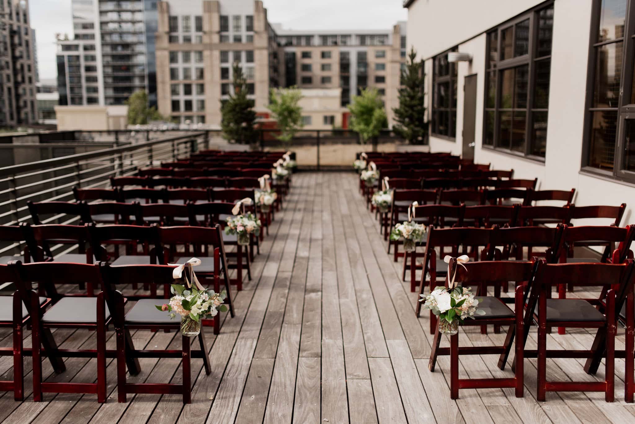 EcoTrust Building Rooftop Terrace Wedding Venue