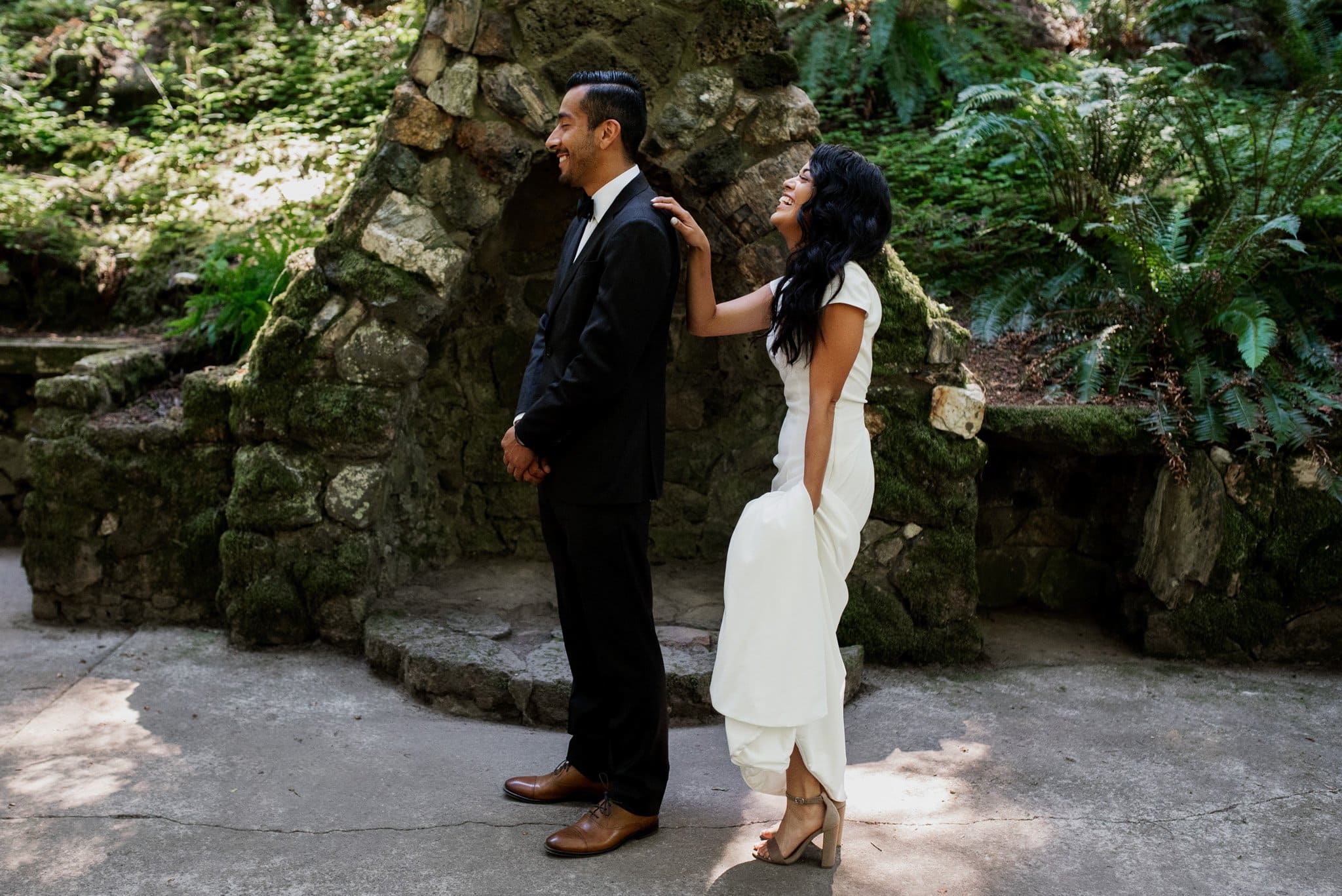 Leach Botanical Garden Portland Wedding Venue