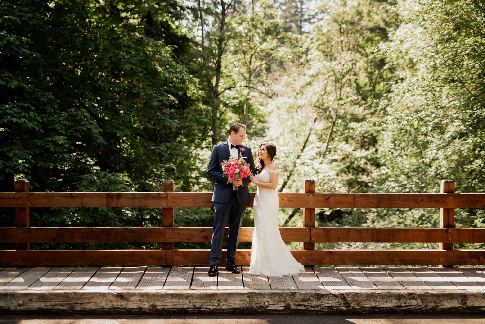 Leach Botanical Garden Portland Wedding Venue