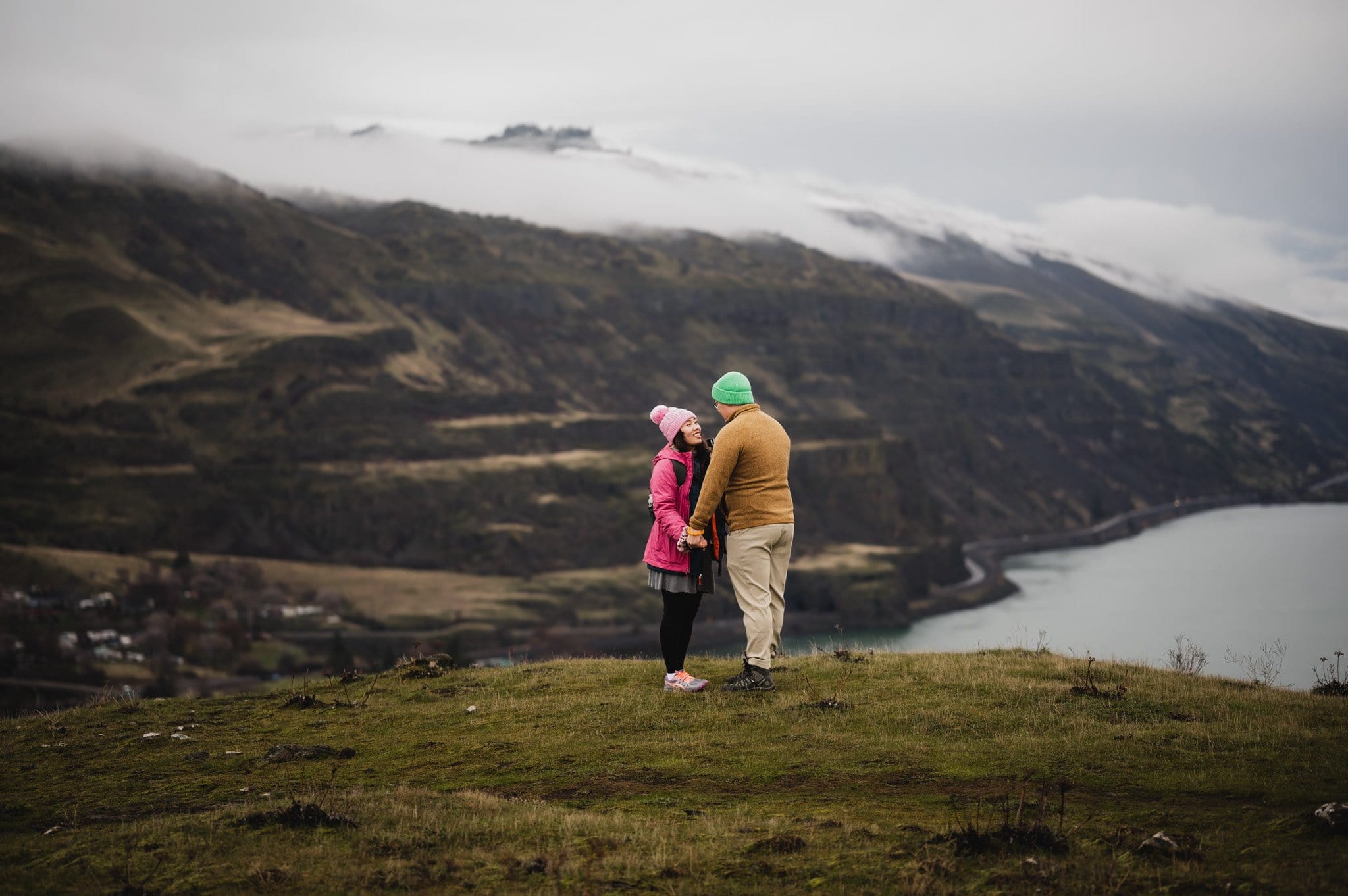 Rowena Crest Surprise Proposal Photography
