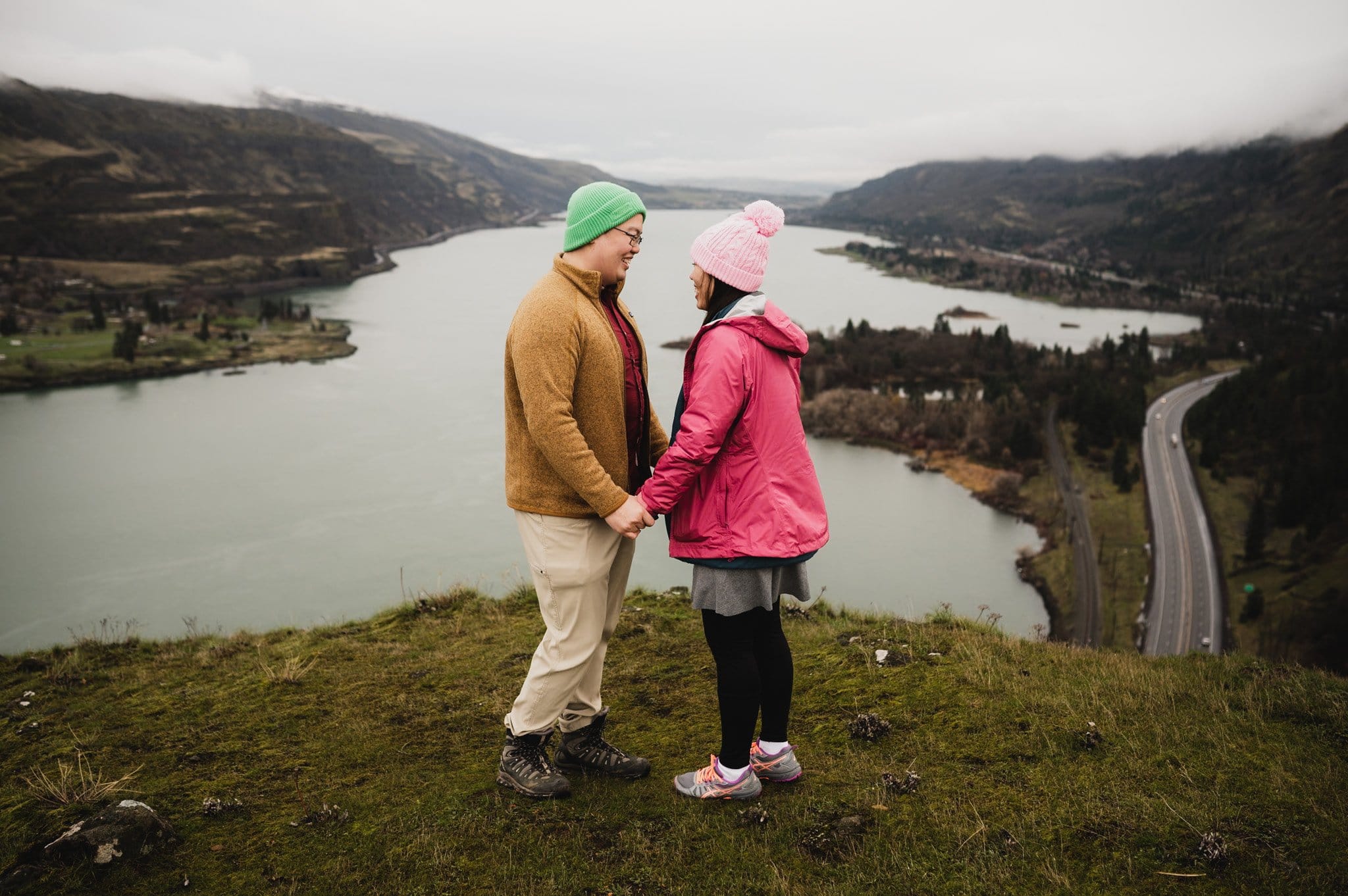 Rowena Crest Surprise Proposal Photography