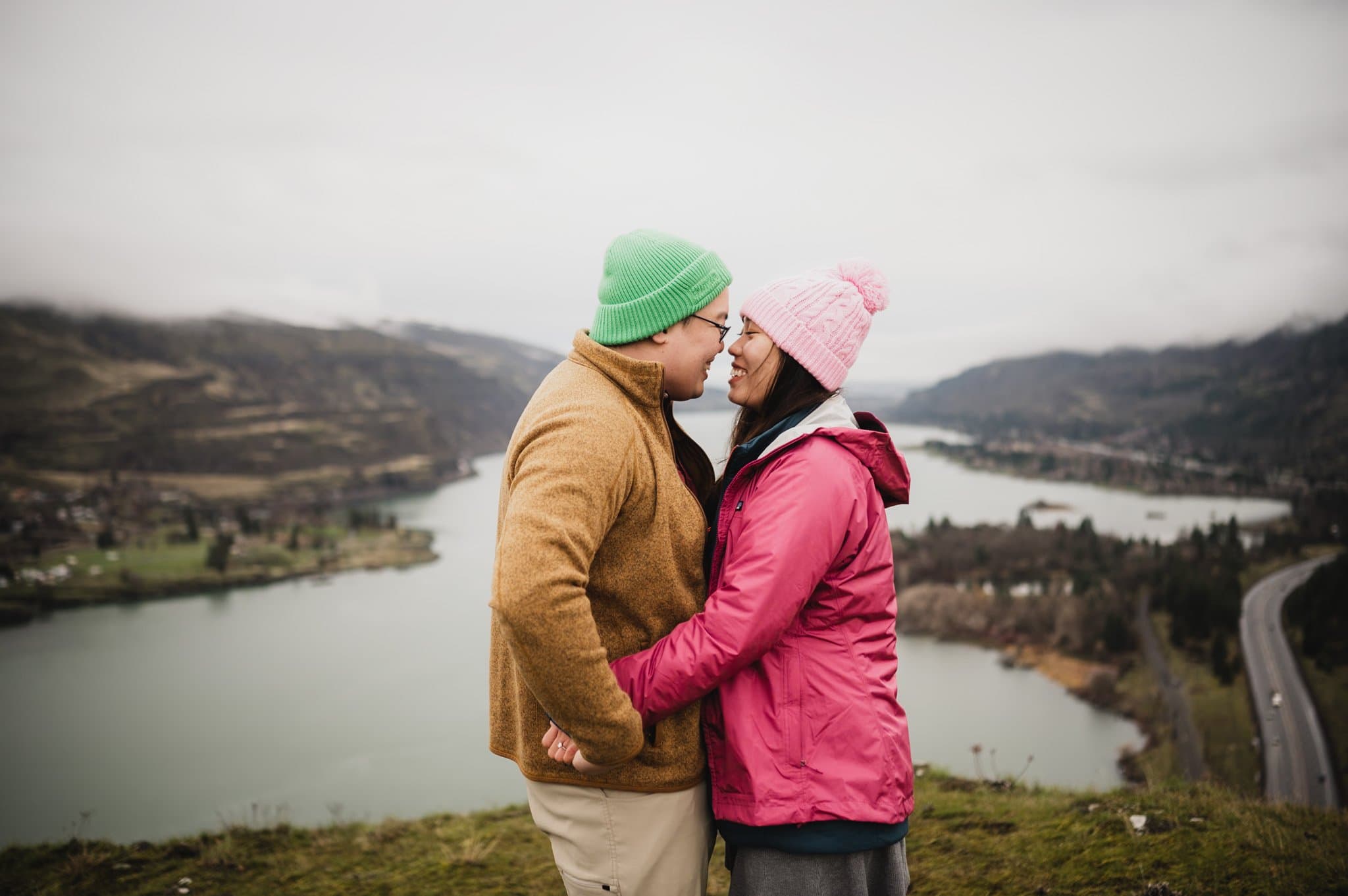 Rowena Crest Surprise Proposal Photography