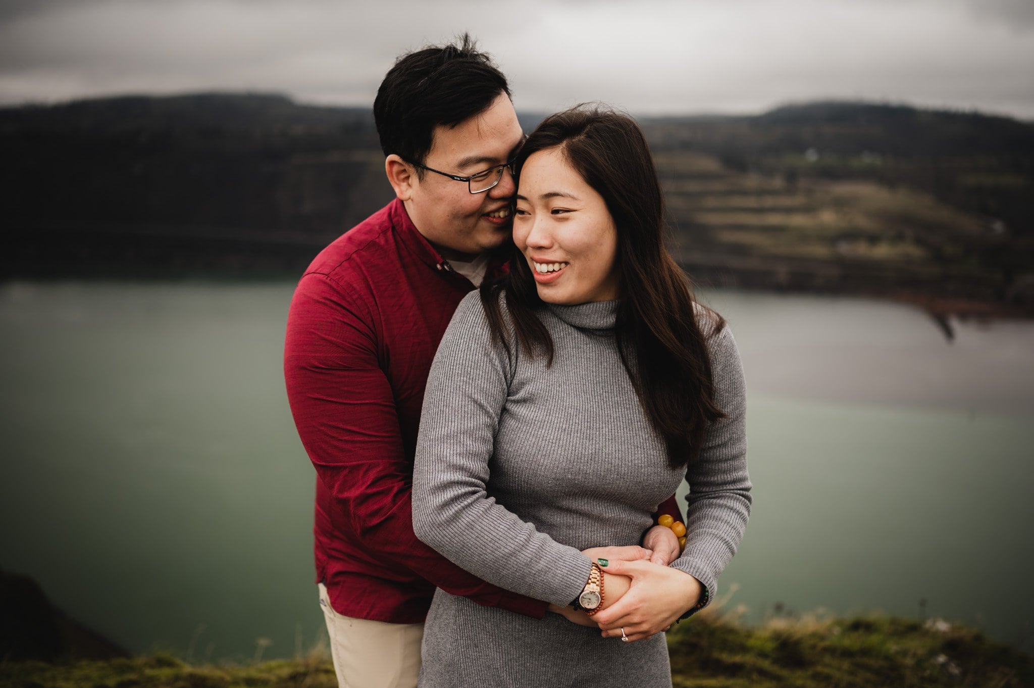 Rowena Crest Surprise Proposal Photography