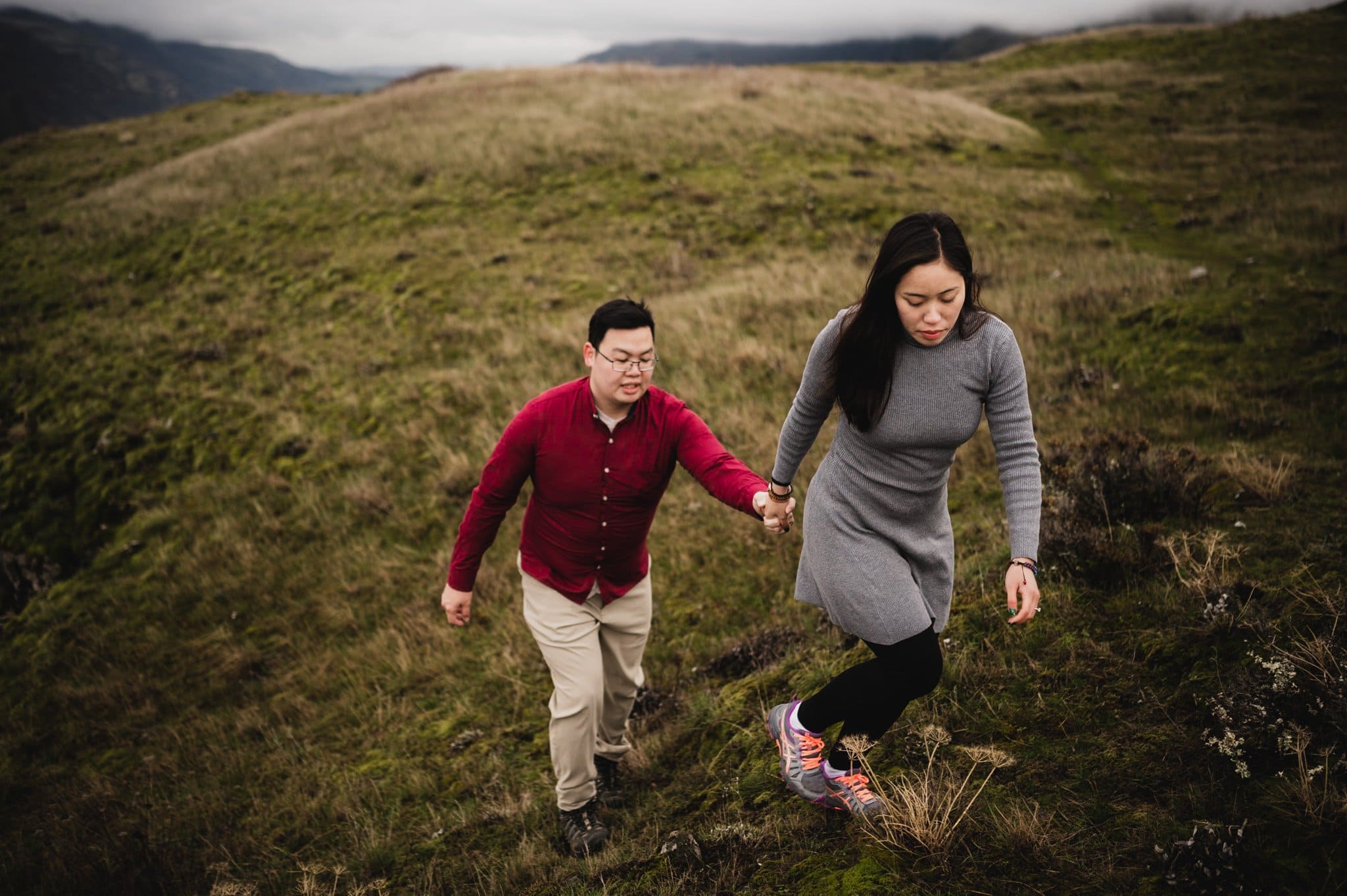 Rowena Crest Surprise Proposal Photography