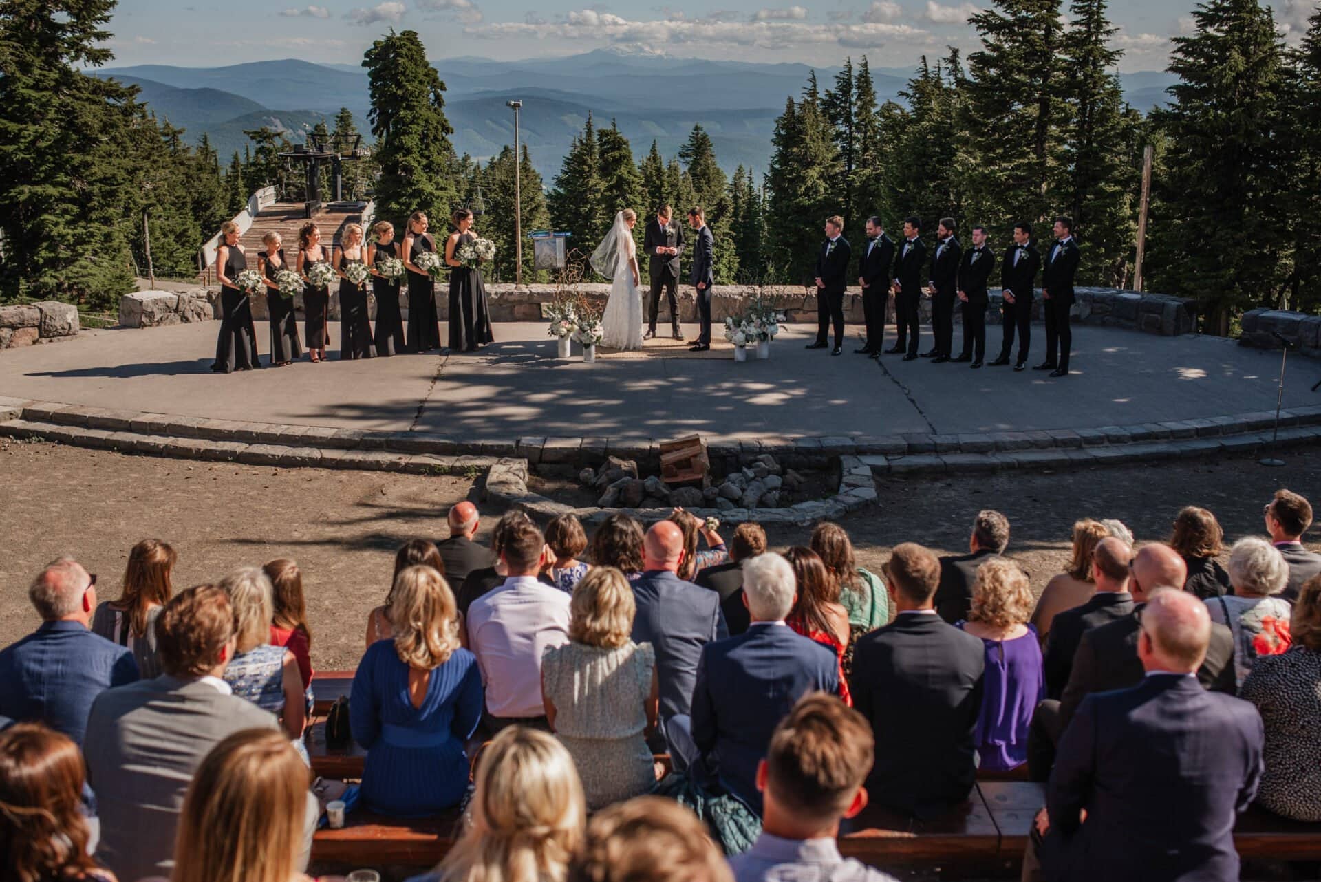 Gorgeous Timberline Lodge Wedding