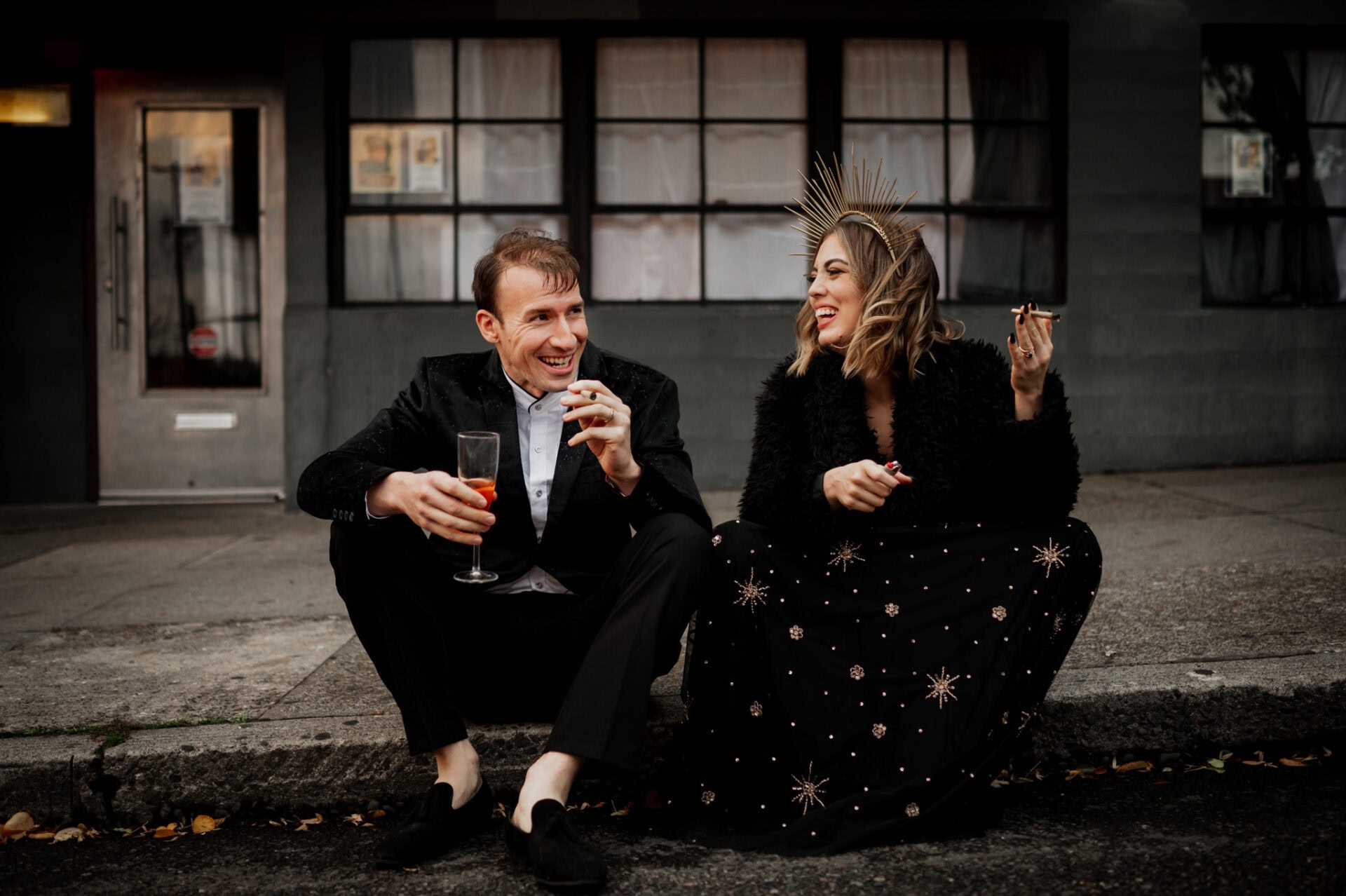 Halloween Wedding Photography At Holocene