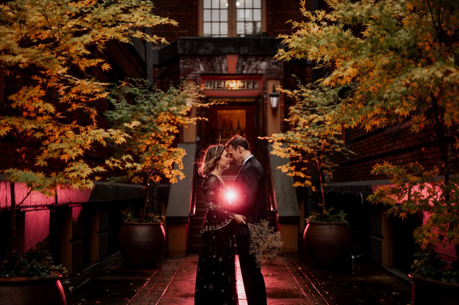 Halloween Wedding Photography At Holocene