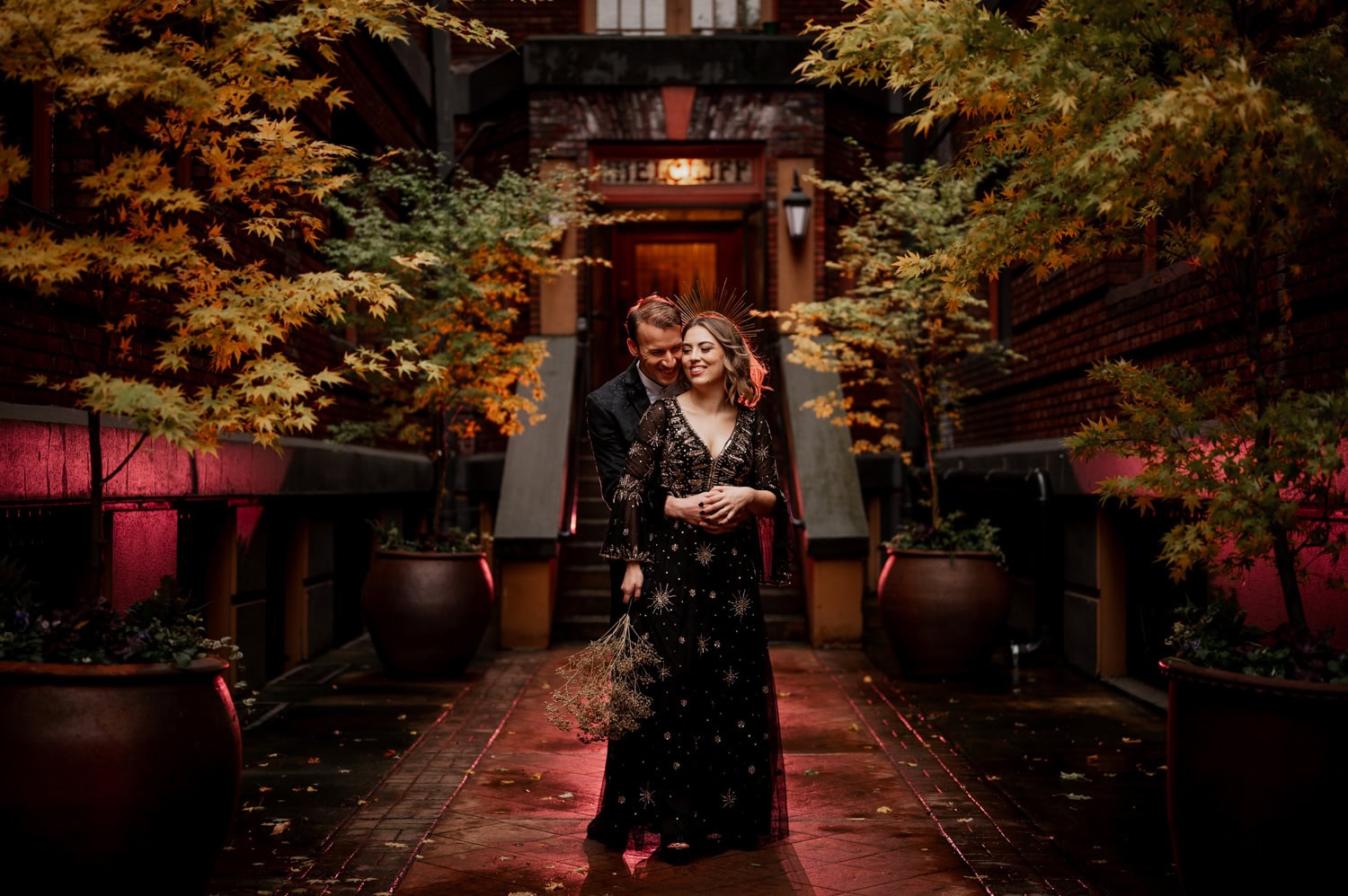 Halloween Wedding Photography At Holocene