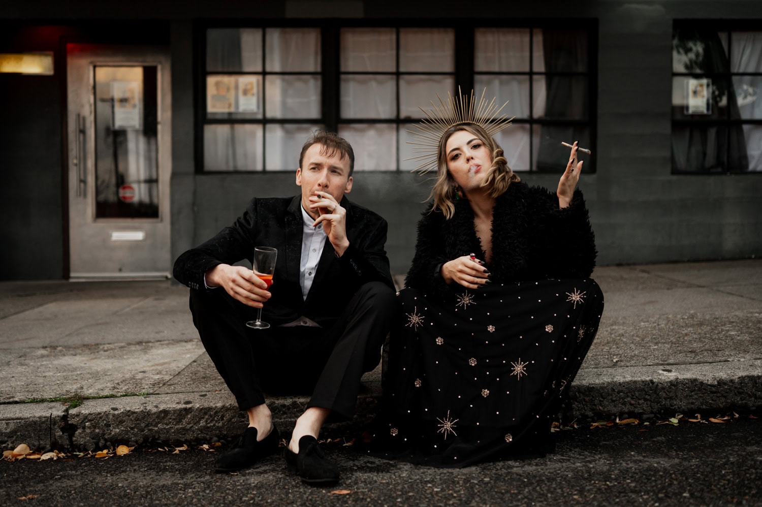 Halloween Wedding Photography At Holocene