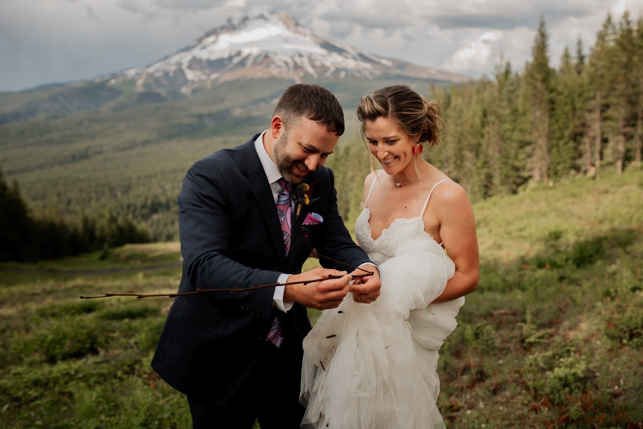 Mt Hood Ski Bowl Wedding Photography