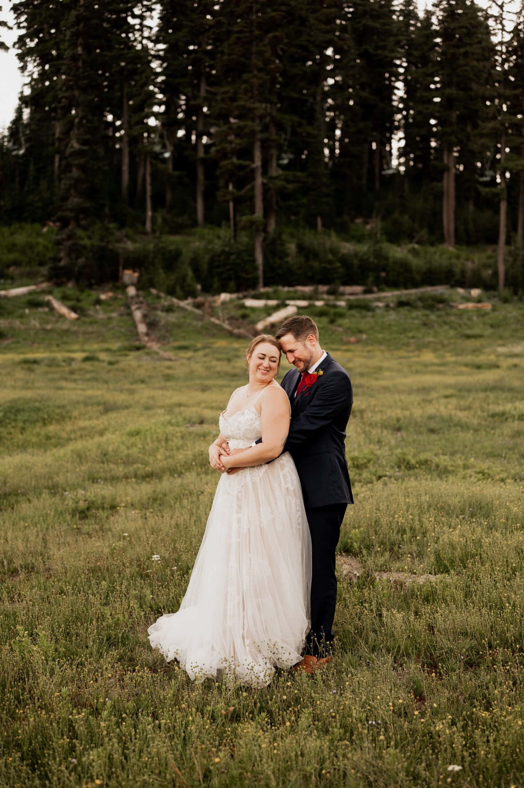 Summer Wedding At Mt Hood Meadows