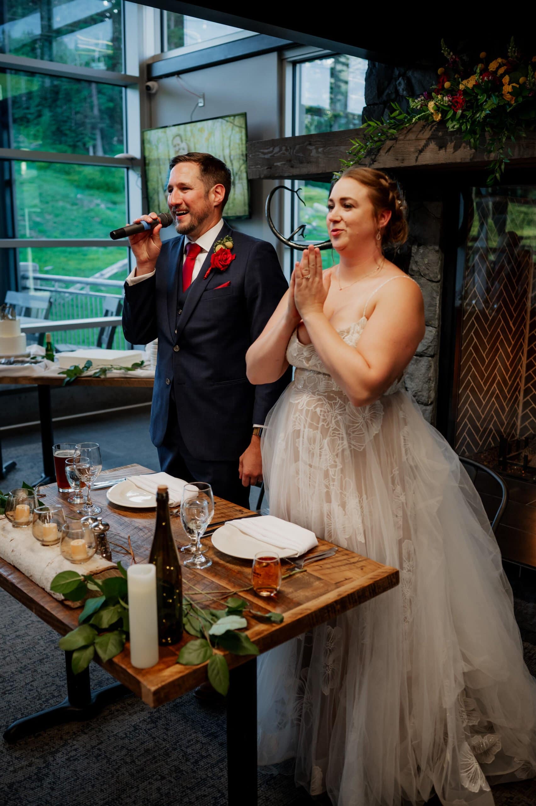 Summer Wedding At Mt Hood Meadows