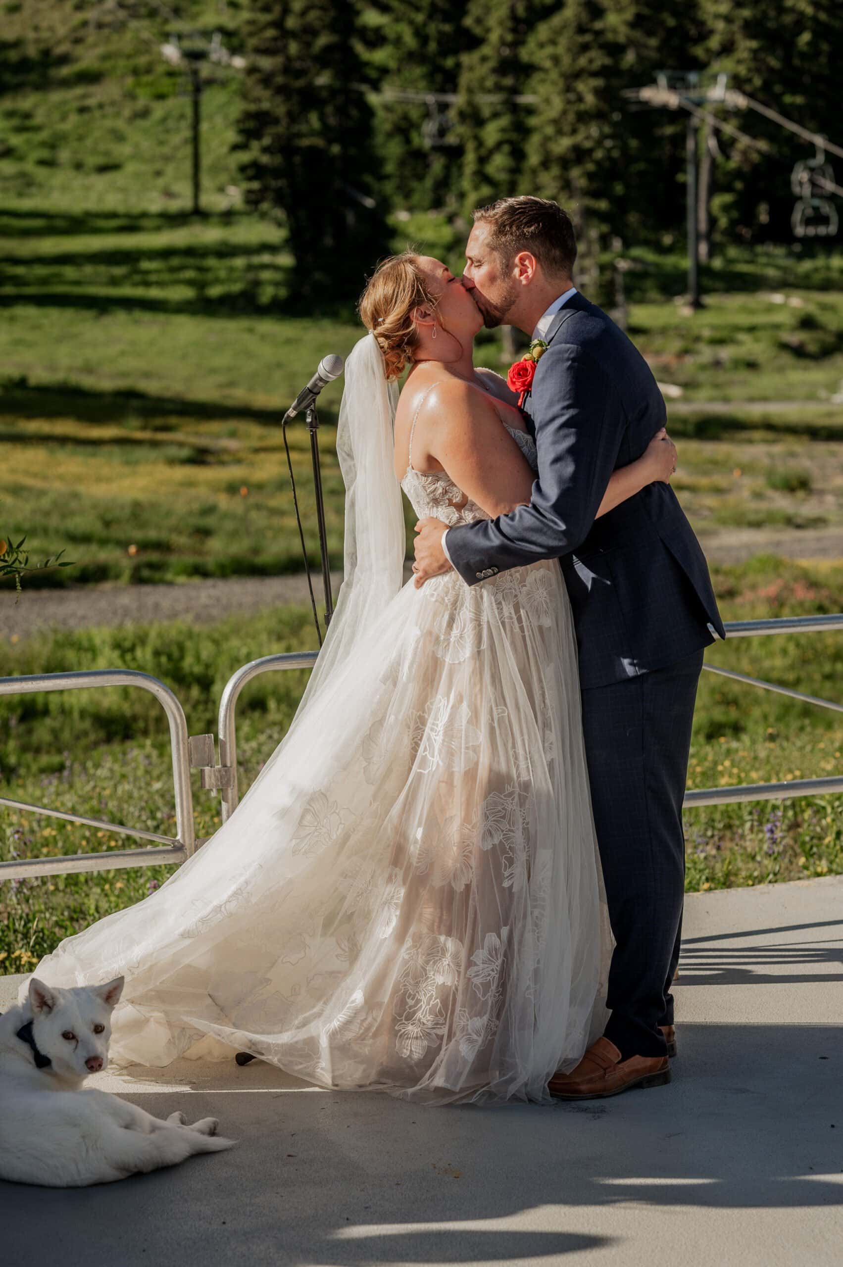 Summer Wedding At Mt Hood Meadows