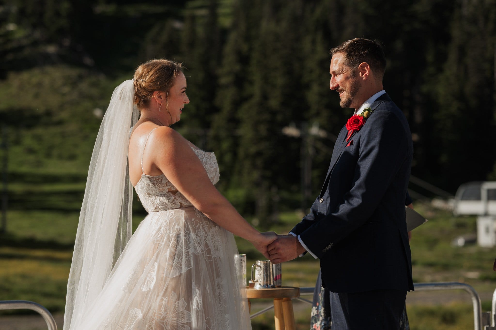 Summer Wedding At Mt Hood Meadows