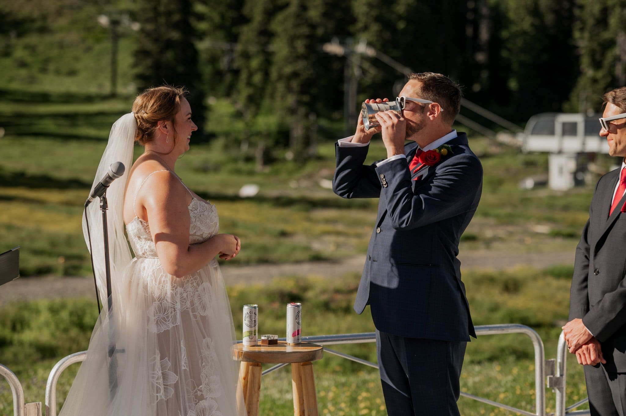 Summer Wedding At Mt Hood Meadows