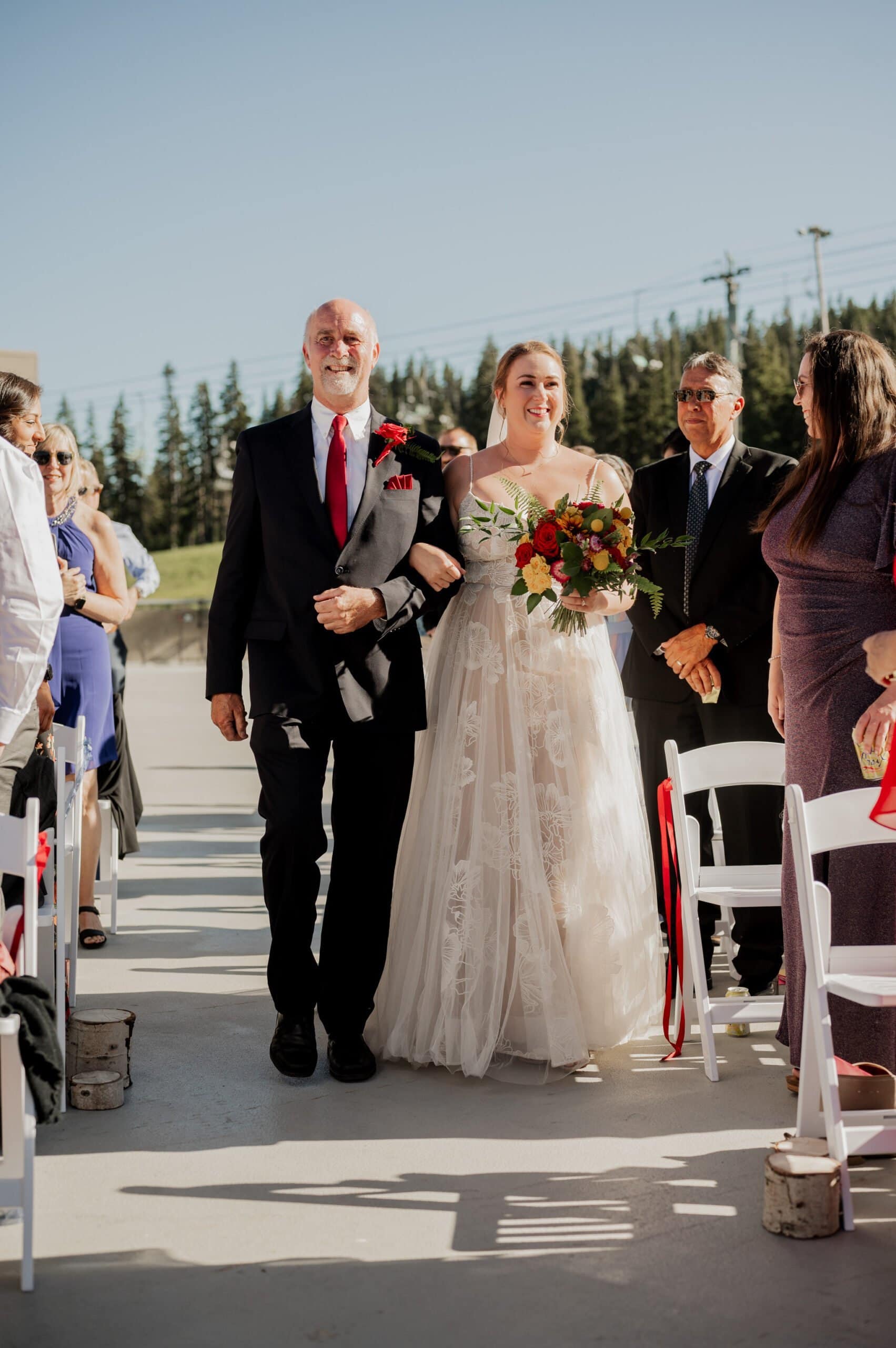 Summer Wedding At Mt Hood Meadows