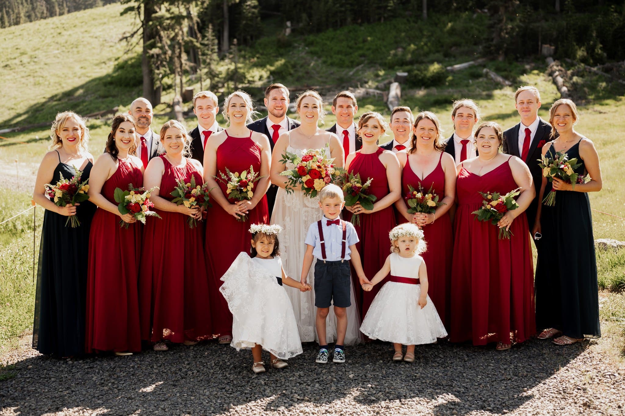 Summer Wedding At Mt Hood Meadows