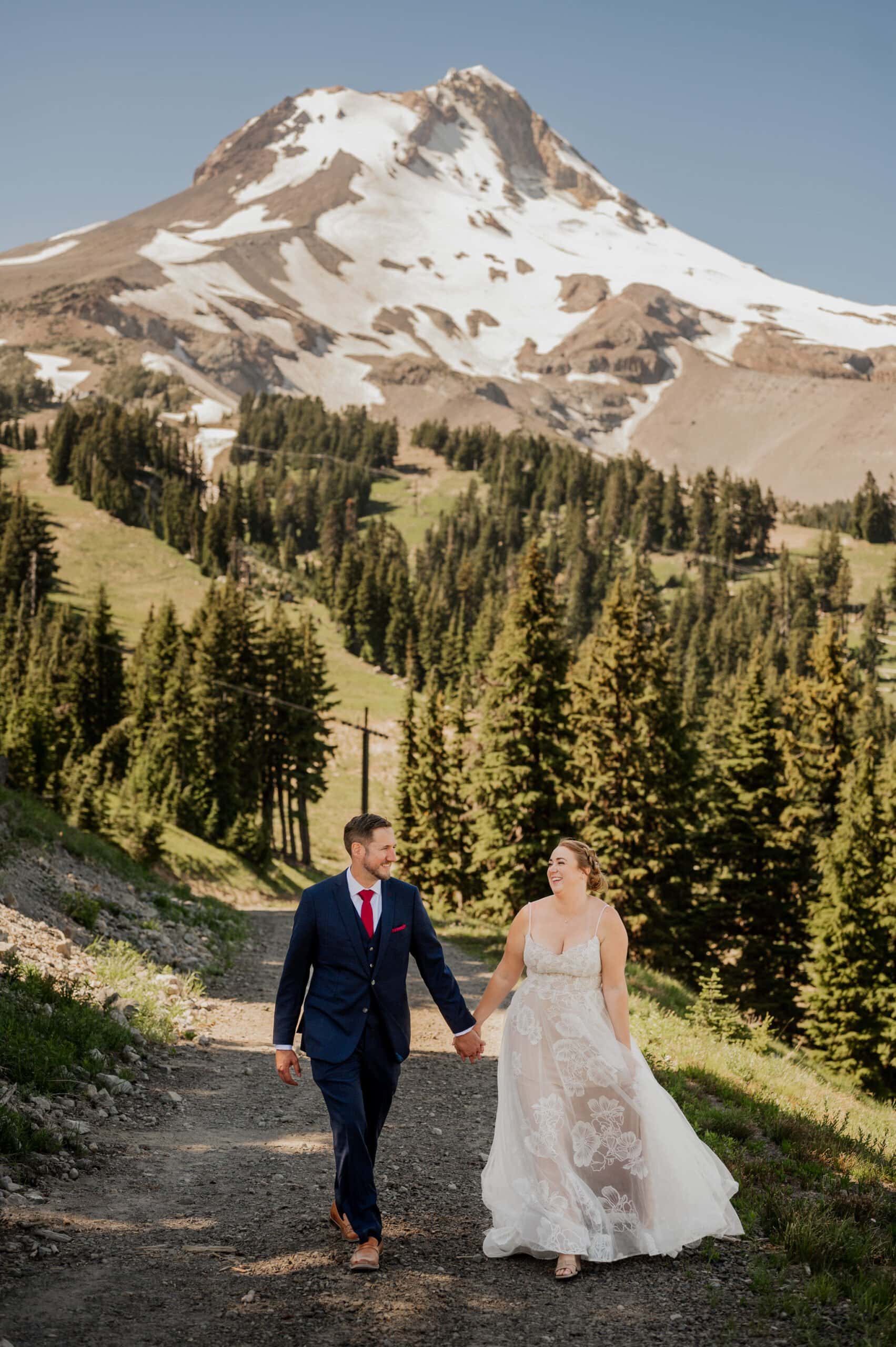 Summer Wedding At Mt Hood Meadows
