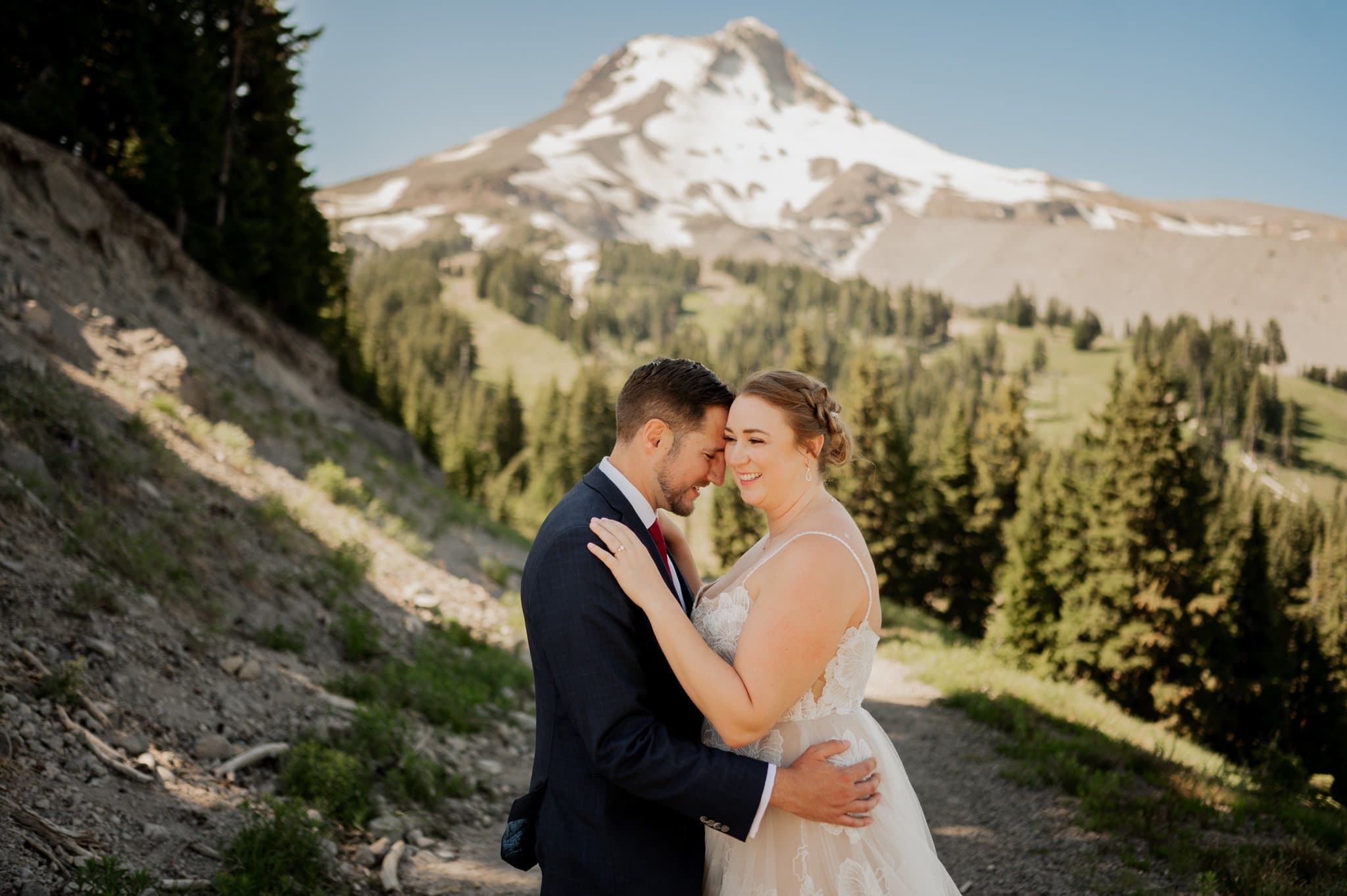 Summer Wedding At Mt Hood Meadows