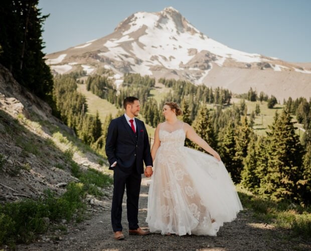 Summer Wedding At Mt Hood Meadows